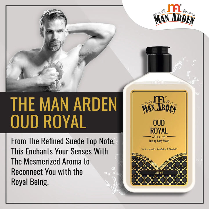 Oud Royal Luxury Body Wash 250ml Manarden 